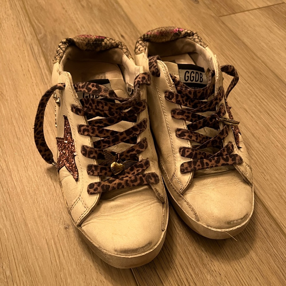 Golden goose limited addition sneakers, custom made in Italy